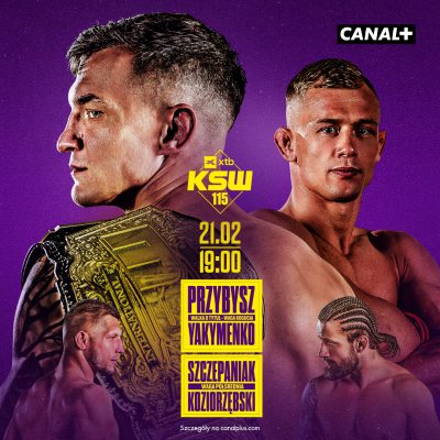Promocja Gala XTB KSW 115 – CANAL+ i CANAL+ EXTRA 2 Gala XTB KSW 115 – CANAL+ i CANAL+ EXTRA 2