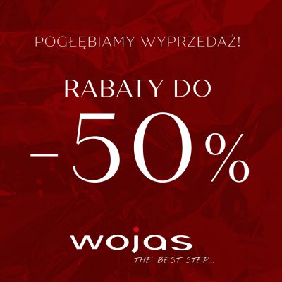 Pogłębiamy wyprzedaż do -50%!