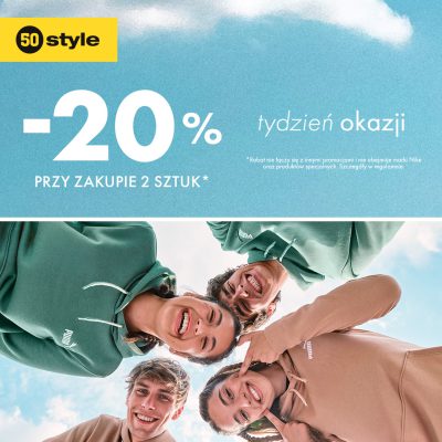 50 style – Tydzień okazji!