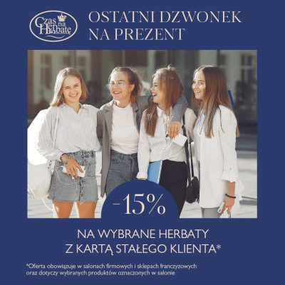 W Czas na Herbatę rusza wyjątkowa akcja z okazji Zakończenia Roku Szkolnego!