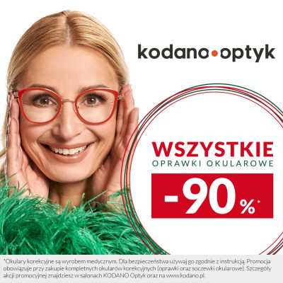 Kodano Optyk – Wszystkie oprawki okularowe 90% taniej