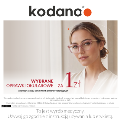WYBRANE oprawki okularowe za 1 zł!