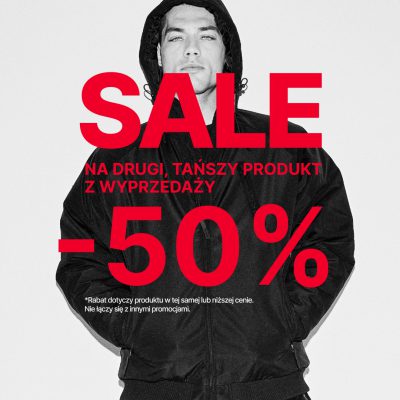 Promocja SALE 1+1 -50% na przecenione SALE 1+1 -50% na przecenione