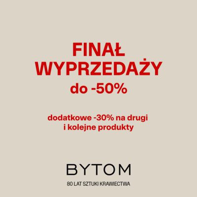 Promocja Finał wyprzedaży Finał wyprzedaży