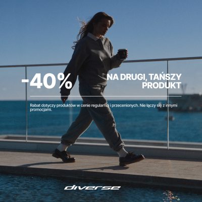 -40% na drugi, tańszy produkt