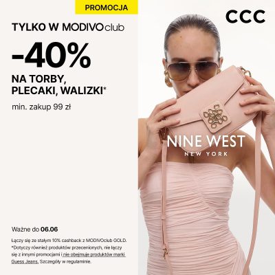 Promocja Klubowiczu MODIVOclub! Torby, plecaki i walizki aż 40% taniej! Klubowiczu MODIVOclub! Torby, plecaki i walizki aż 40% taniej!