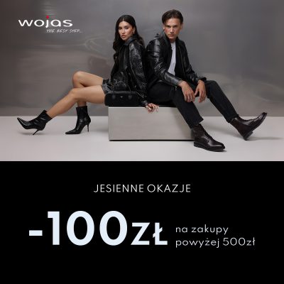 Jesienne okazje -100zł na zakupy powyżej 500zł