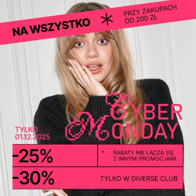 Cyber Monday w Diverse