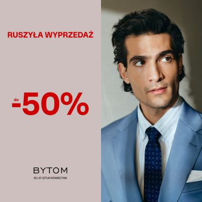 Promocja ruszyła wyprzedaż do -50% ruszyła wyprzedaż do -50%