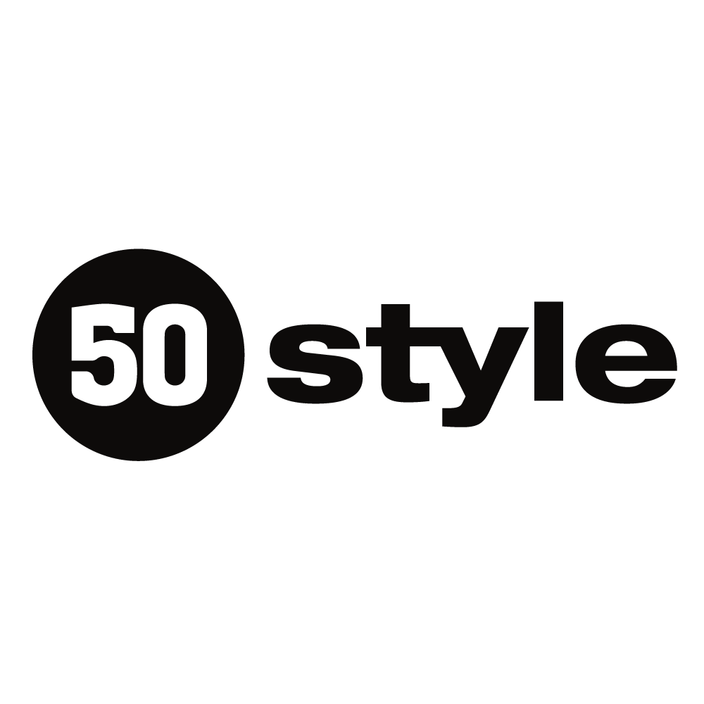 50 style logo