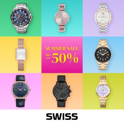 Promocja SUMMER SALE do -50% w butikach SWISS! SUMMER SALE do -50% w butikach SWISS!