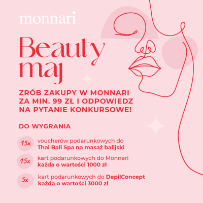 Promocja Konkurs Beauty Maj – Monnari Konkurs Beauty Maj – Monnari