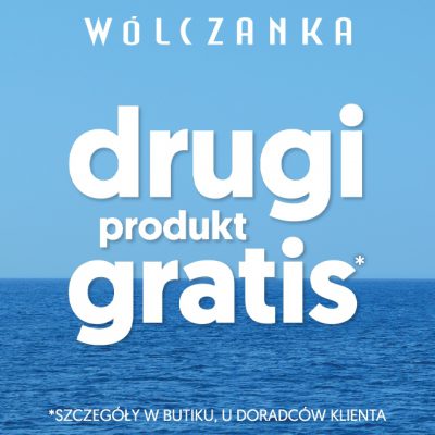 Promocja Wólczanka Drugi produkt gratis! Wólczanka Drugi produkt gratis!
