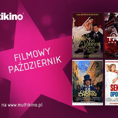 Październik w Multikinie – premiery, powroty i filmowe emocje