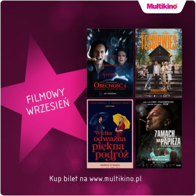Wrześniowe premiery filmowe czekają w Multikinie!