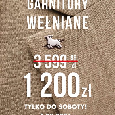 GARNITURY WEŁNIANE