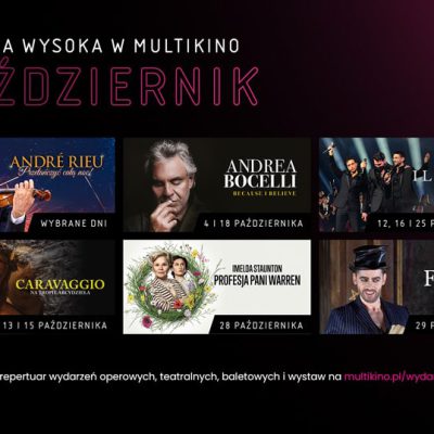 Promocja André Rieu, Bocelli oraz Caravaggio na wielkim ekranie Multikina! (WYBRANE KINA) André Rieu, Bocelli oraz Caravaggio na wielkim ekranie Multikina! (WYBRANE KINA)