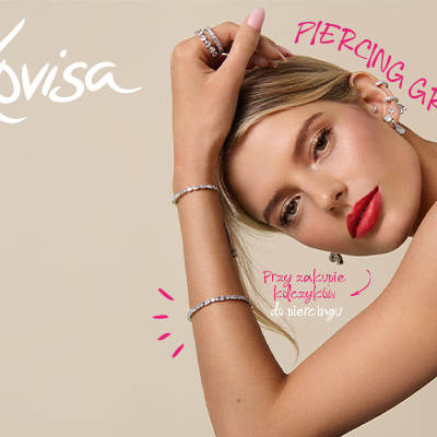 Promocja Piercing gratis przy zakupie kolczyków do piercingu* Piercing gratis przy zakupie kolczyków do piercingu*