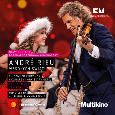 „André Rieu. Wesołych Świąt!” od 9 grudnia w Multikinie