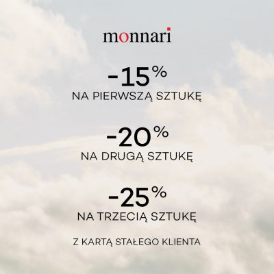 Promocja na Nową Kolekcję w Monnari!