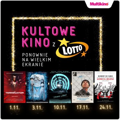Promocja Tych kultowych produkcji nie możesz przegapić w listopadowym repertuarze Multikina! Tych kultowych produkcji nie możesz przegapić w listopadowym repertuarze Multikina!