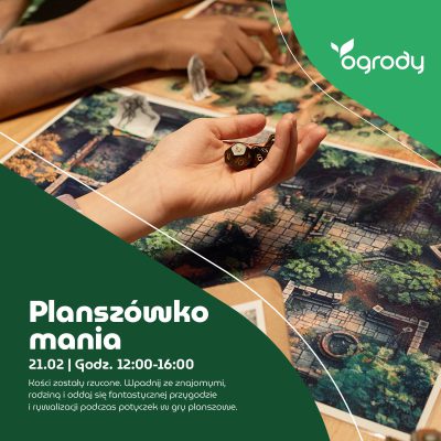 Planszówkomania w CH Ogrody – Kości zostaną rzucone!