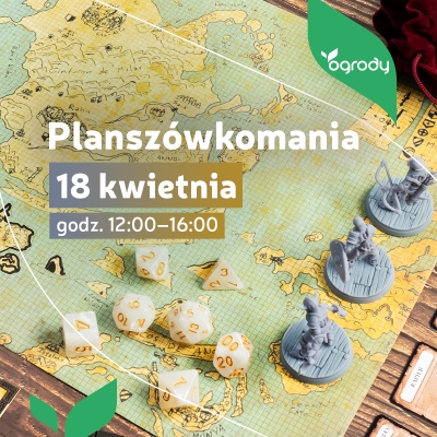 Planszówkomania – Wielka rozgrywka w Ogrodach!