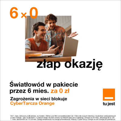 Najszybszy światłowód – Orange