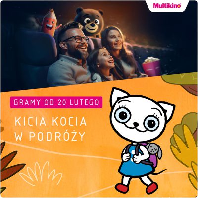 Odkrywanie świata, emocji i ekologii na wielkim ekranie. Multikino zaprasza na Poranki z „Kicią Kocią w podróży”