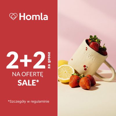 2+2 na wyprzedaż w Homla