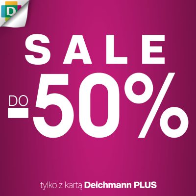 Promocja -50% w Deichmann -50% w Deichmann