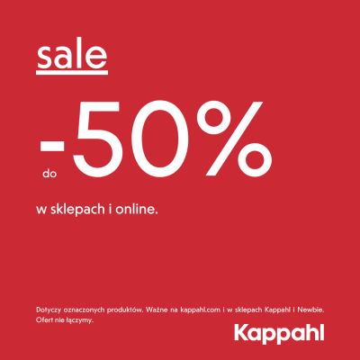 Promocja do -50% w sklepach i online do -50% w sklepach i online