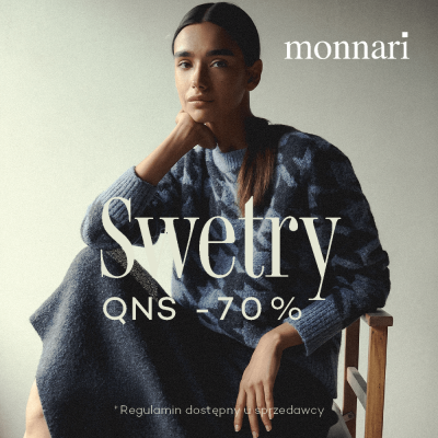 Promocja Swetry QNS -70% Monnari Swetry QNS -70% Monnari