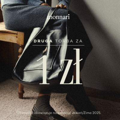 Promocja Druga torba za 1 zł Druga torba za 1 zł