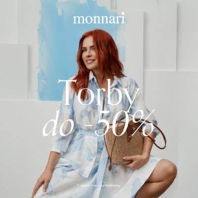 TORBY DO -50% W SALONIE MONNARI!