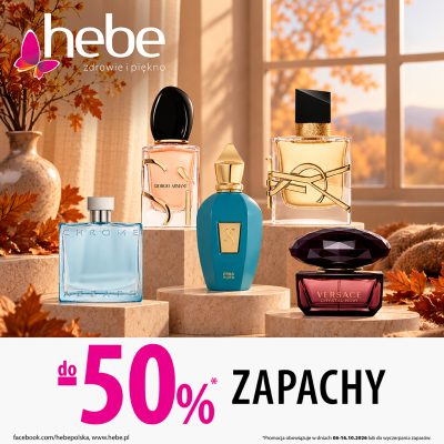 Promocja ZAPACHY do – 50% ZAPACHY do – 50%