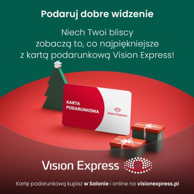 Promocja Karta Podarunkowa Vision Express Karta Podarunkowa Vision Express