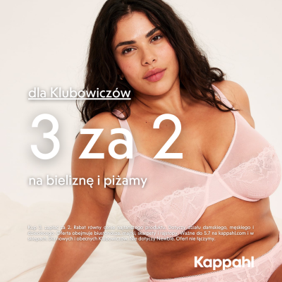 Dla Klubowiczów 3 za 2 na bieliznę i piżamy