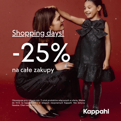 Promocja Shopping days w Kappahl! Shopping days w Kappahl!