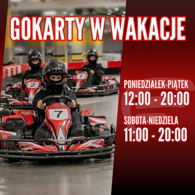 GOKARTY W WAKACJE