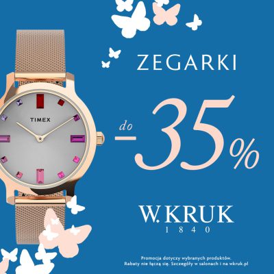 Promocja LATO KOCHA OKAZJE! Do – 35% na zegarki ! LATO KOCHA OKAZJE! Do – 35% na zegarki !